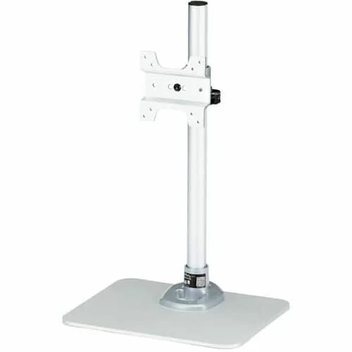 Single Monitor Stand - Silver - ARMPIVSTND